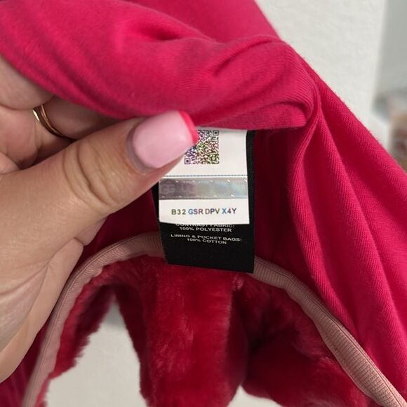 NWT- UGG-Marlene Sherpa Jacket II- pink and brown- Size medium - Picture 10 of 12